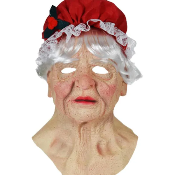 Huvudbonad Mask Party Latex Dag Jul Halloween Uppträdande Tomtemask Mask Latex Halloween Mask> Masker