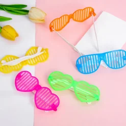 del IC 10 ST Färgglada Shutter Shades Glasögon Barn Makeup Party Favors><noscript><img width=