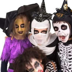 del IC 6 st Halloween pannband Hårklämma Diverse halloweenfest stil 1><noscript><img width=