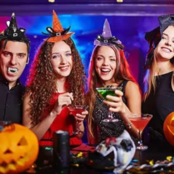 del IC 6 st Halloween pannband Hårklämma Diverse halloweenfest stil 1><noscript><img width=