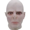 IC film Voldemort med samma huvudbonad skräck kal latexmask Halloween cosplay rekvisita> Masker