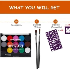 no brand IC Set Ansiktsfärg för barn> Smink