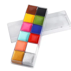 IMAGIC 12 Färger Ansikts- och Kroppstatuering Pigmentfärg> Smink