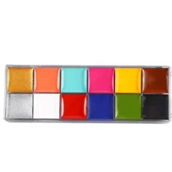 IMAGIC 12 Färger Ansikts- och Kroppstatuering Pigmentfärg><noscript><img width=