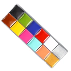 IMAGIC 12 Färger Ansikts- och Kroppstatuering Pigmentfärg><noscript><img width=