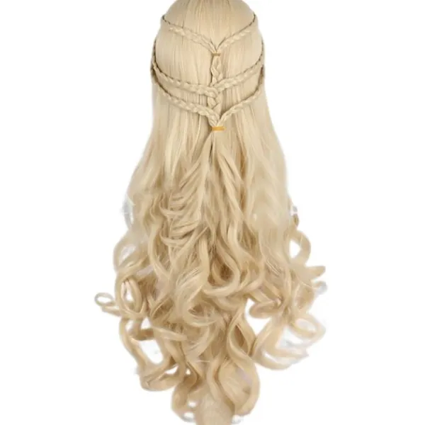 Iminfit Game Of Thrones Cosplay Peruker Daenerys Targaryen Peruk Halloween Cosplay> Peruker