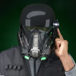 HASBRO Imperial Death Trooper premium elektroniskt hjälm, med avancerade LED-lampor, cosplayartikel, Från 14 år, Star Wars The Black Series | Fyndiq><noscript><img width=