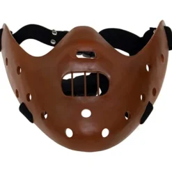 Infinity Gauntlet Hannibal Lecter Mask The Silence of The Lambs Resin Horrible Killer Movie Mask> Masker