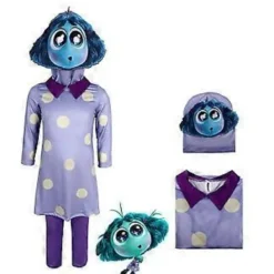 Insidan Ut 2 Cosplay Kostym Party Maskerad Set Jumpsuit Bodysuit för Män Kvinnor (170 Avund)> Dräkter