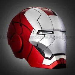 Toyz Land Iron Man Hjälm 1:1 MK5 Elektrisk Multi-piece Öppning och Stängning Hjälm Röst Kontroll Ögon med Ljus><noscript><img width=