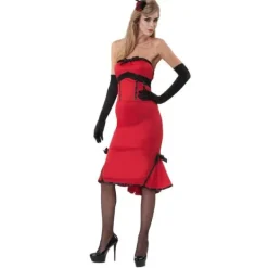 Sweden Quickstyle Jade Inferno ShowGirl 50-tal Maskeraddräkt S> Dräkter