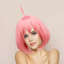 Japansk Anime Cosplay Peruk Rollspel Peruk med Lugg Anime Figurer Cosplay Kostym Tillbehör><noscript><img width=