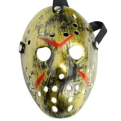 Jason Voorhees Fredag den 13:e Läskig Hålmask Cosplay Kostym Halloweenfest Maskerad Skräckrekvisita> Masker