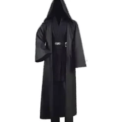 BraVärde Jedi Kostym för vuxna - Luke Skywalker Tunika Robe med huva för Halloween Cosplay (3 versioner)-lingling} XX-Large> Dräkter