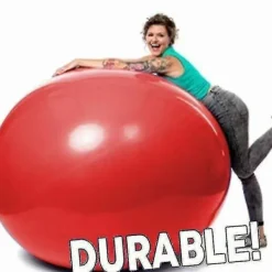 Jätteballong för människor, 90 cm runda ballonger, extra stora och tjocka jättelatexballonger><noscript><img width=