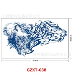 Juice Bröstlapp Tatuering Lapp Ört semi-permanent blommig bröst rygg Tatuering Vinge Tatuering klistermärke Anti-svett Håller i 15 dagar (4 klistermärken) | Fyndiq> Smink