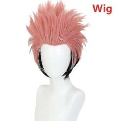 Jujutsu Kaisen Ryomen Sukuna Cosplay Kostymer Vuxna Män Kvinnor Kläder Japan Kimono Hanfu Hallow> Peruker