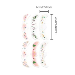Jul ansiktsdekaler, tillfälliga tatueringar> Smink