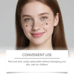 Jul ansiktsdekaler, tillfälliga tatueringar><noscript><img width=