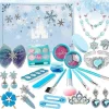 FMYSJ Jul Frozen Flickor Tillbehör 24 Dagar Nedräkning Adventskalender Leksaker Jul Överraskningspresenter (FMY)> Smink