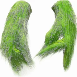 Jul Grinchen Helhuvud Latexmask Julhatt Monster Vuxenhandskar [DB]> Tillbehör