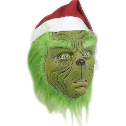 FMYSJ Jul Grinchen Som Mask + Handskar Greenhorn Set (FMY)> Tillbehör