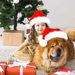 Jul Tomte Hattar Barn Jul Hattar-Lyxiga Tomte Hattar Fader Jul Hattar Plysch Tomte Hatt, Julhelg Hatt Tjockare Tomte Fancy Dress><noscript><img width=