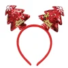 Juldekorativa hårbåge Nyårsfest Snowman Pannband Festtillbehör> Huvudbonader