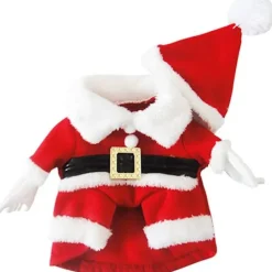 GGNO Juldräkt för hundar, Santa Claus-dräkt med kappa><noscript><img width=