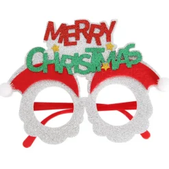 KOOLMEI Julglasögon 2023 Gott Nytt År Glitter Glasögon Ram Fotorekvisita none> Tillbehör