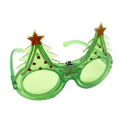 Julglasögon Party Tillbehör Älg Glasögon Blinkande Glasögon för Party Club[HK] 3> Tillbehör