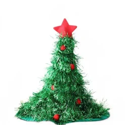 Julgransmössa Juldekorationer Icke-vävd regnsilke Julmössa Festtillbehör Klä upp Julmössa> Huvudbonader