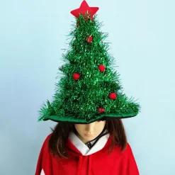 Julgransmössa Juldekorationer Icke-vävd regnsilke Julmössa Festtillbehör Klä upp Julmössa> Huvudbonader