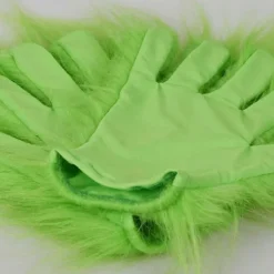 Julgröna Vantar Plysch Grinch Vantar Jul Cosplay Kostymtillbehör Karneval Semester Jul Fest Favorit Present><noscript><img width=