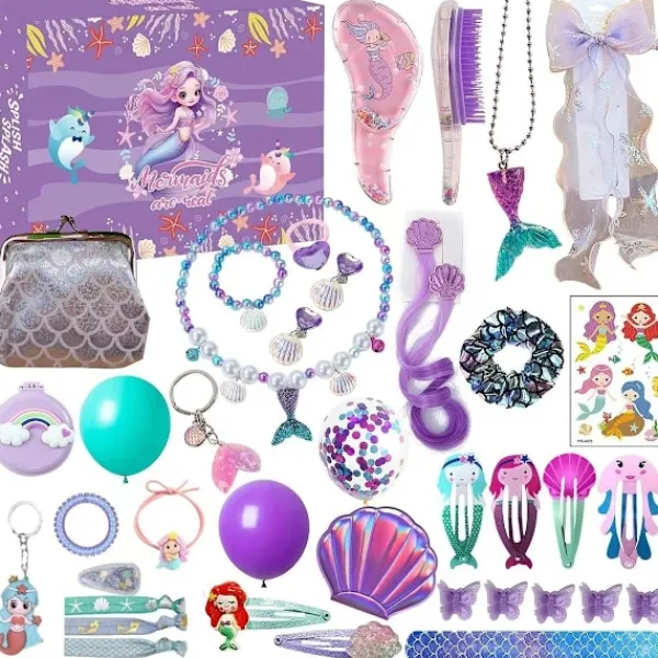 Jul-Halloween Kalender Nedräkning Enhörning Blind Box Ornament Flickor Semester Present Leksaker> Smink