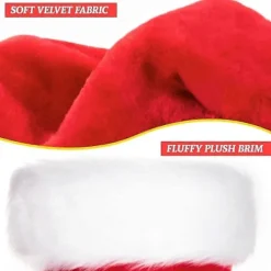 Julhatt för vuxna med tofs och brätte><noscript><img width=