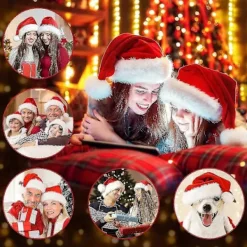 Julhatt för vuxna med tofs och brätte><noscript><img width=