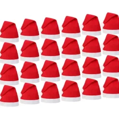 Julhatt, julhatt, julhatt för vuxna, mjuk plysch julhatt, klassisk julhatt, julhatt för vuxna, julhatt.> Huvudbonader