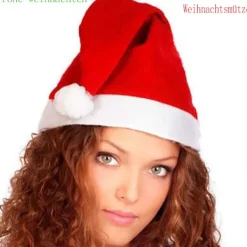 Julhatt, julhatt, julhatt för vuxna, mjuk plysch julhatt, klassisk julhatt, julhatt för vuxna, julhatt.><noscript><img width=