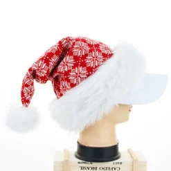 Julhatt Julhatt Vuxen Stickad Mössa Julkläder Julhatt Jul Nyår Högtid Fest Tillbehör> Huvudbonader