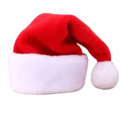 Julhatt, Tomtehatt Julhatt Bekväm Tjock Päls Festhatt, Tomtehatt Män, Kvinnor Julparty Dekorationer><noscript><img width=