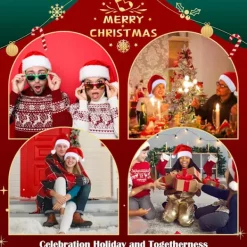 Julhatt, Unisex Julhattar Plysch Julhatt (grå)><noscript><img width=