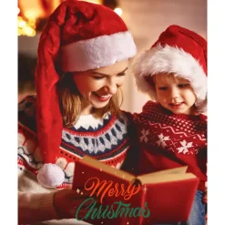 Julhatt, Unisex Plysch Julhatt (rosa)><noscript><img width=