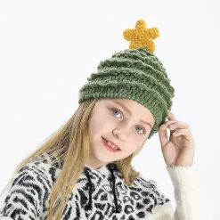 Julhattar Vinter Stickade Roliga Semesterhattar> Huvudbonader