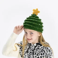 Julhattar Vinter Stickade Roliga Semesterhattar><noscript><img width=