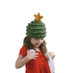 Julhattar Vinter Stickade Roliga Semesterhattar><noscript><img width=