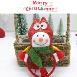 Julhuvudband Plysch Jultomte Huvudbonad Hårbåge Snögubbe Hårbåge> Huvudbonader