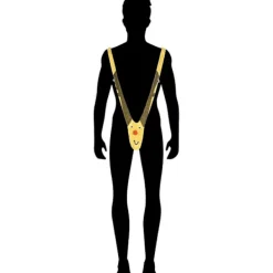 LEIGELE Julklapp Reindeer Underwear Mankini Herr Tanga Kostymer Med Bjällror Skämt För Julklappsleken Alla Hjärtans Dag Presenter (LGL)><noscript><img width=