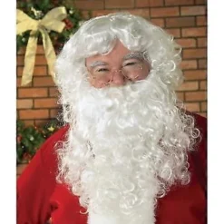 unbranded Jultomte Skägg och Peruk Set för Män><noscript><img width=