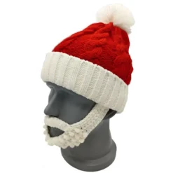 Jultomtehatt i rött och vitt, ullhatt, jul- och nyårsdekoration, julhatt><noscript><img width=